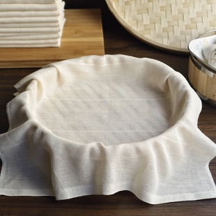 纯棉蒸笼布蒸饭纱布食品级笼布屉布蒸笼垫不粘沙布豆腐过滤布家用