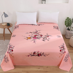 粗布加厚一米五1.5米1.8米床100全棉上海老式 国民老床单纯棉单件