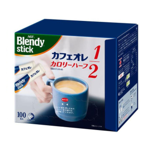 1盒 布兰迪 速溶低卡咖啡日本咖啡 100条 Blendy 日本直邮AGF