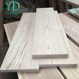 定制白蜡木台面板餐桌书桌面材木方书柜书桌家具床铺踏步板飘窗台