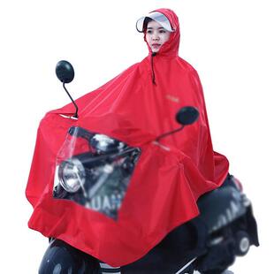 电动车雨衣男女士成人骑行加大加厚单人双人机车雨披电动车电动