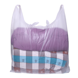 超大塑料袋子大号搬家打包手提方便袋特大透明收纳加厚背心塑 推荐