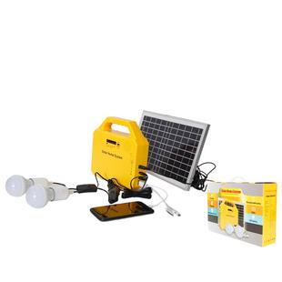 光伏灯电源手机 太阳能发电系统机家用户外充电照明小型可携式 推荐
