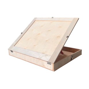 胶合板翻盖储物小 定制直销设备收纳合页搭扣开盖验货木箱子H包装