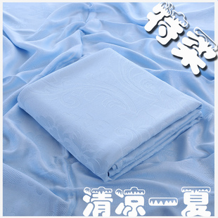 冰丝毯 薄毯子竹纤维盖毯毛巾被单人薄夏凉被双人毯子夏季 夏天盖