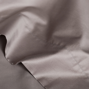 简约纯色床单单件纯棉单人双人贡缎床单素色1.8米2.0m全棉床 新款