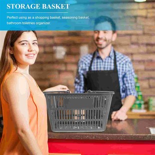 Handle Organizer 推荐 Shopping Basket Plastic Baskets Storage