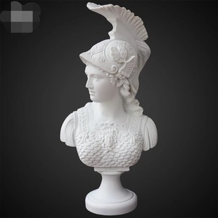 雅典娜石膏头像美术教具素描大号人物模型人像静物雕塑摆件雕像邮