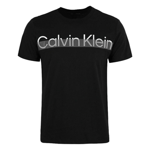 现货 字母款 圆领T恤时尚 休闲短袖 KLEIN卡尔文克莱恩CK男士 CALVIN