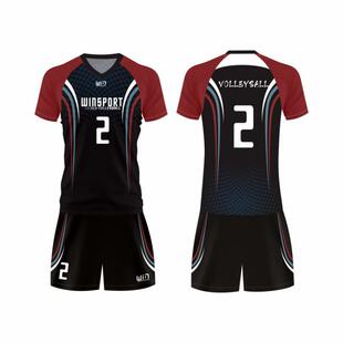 2020排球服定制套装 队服定制透气排球衣训练比赛服半袖 短袖 男女款