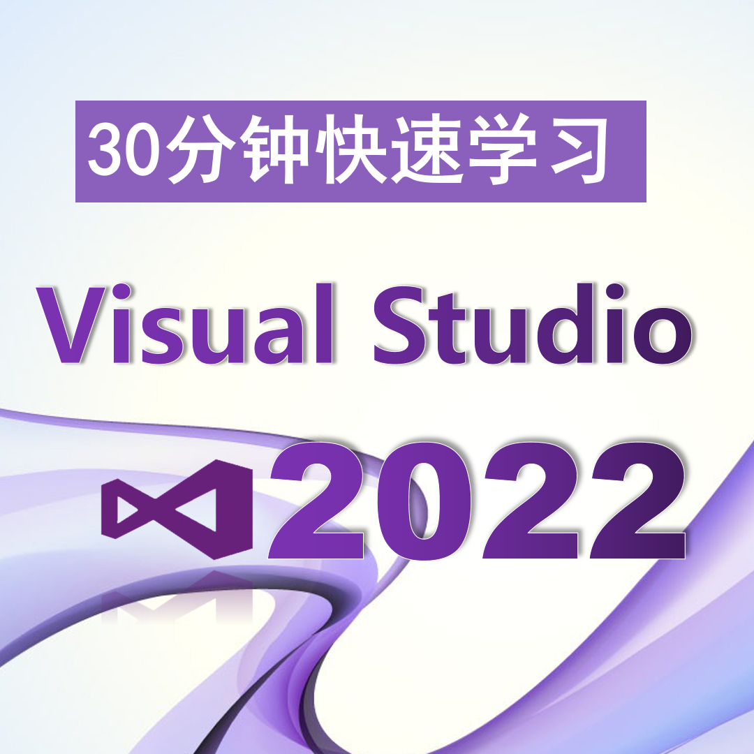 新版 30分钟快速学Visual VS2022 Studio 开发环境 2022