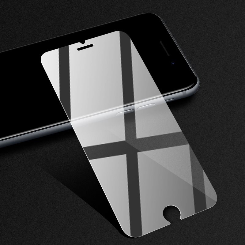 12玻璃防摔透明贴膜 适用iPhone15promax钢化膜14苹果8Plus半屏13