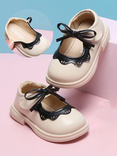 子新款 童婴儿女童单鞋 小童春季 女软底学步鞋 公主宝宝鞋 小皮鞋 时尚