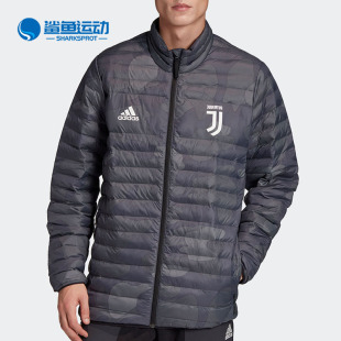 Adidas 阿迪达斯正品 DX9205 尤文图斯男子足球休闲保暖运动棉服