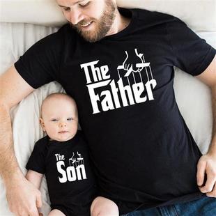 Matching Son Daddy Shirts and Father Dad Baby Gift