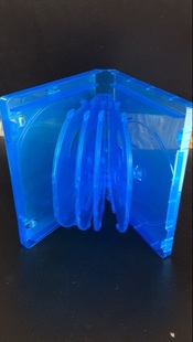 蓝光盒10片装 碟芯扣 盒塑料盒 dvd