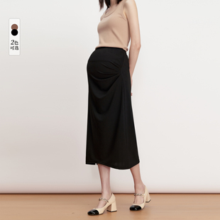 优雅气质半裙 时尚 高腰修身 显瘦法式 新款 SELLYNEAR孕妇半身裙秋季