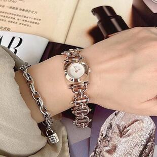 时尚 不锈钢复古手链款 天塔表士表气质韩版 手表方形钢 女TT