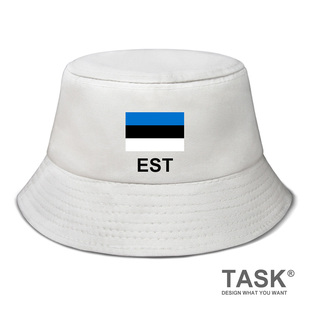 无界 爱沙尼亚Estonia国家帽子渔夫帽男女太阳帽防晒钓鱼遮阳帽设