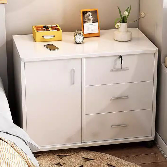 床头柜现代简约小型简易家用收纳置物储物柜出租房卧室床边小柜子