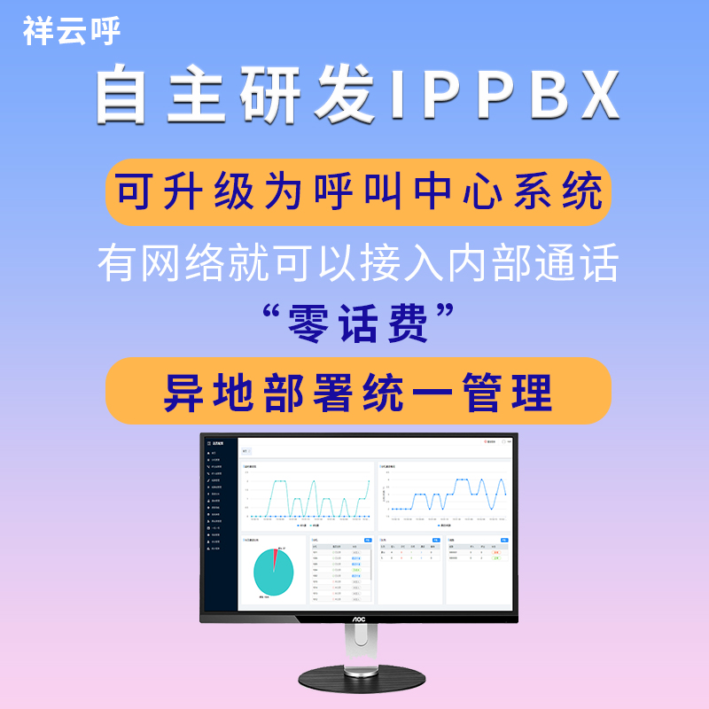IP集团电话 网络电话交换机 IPPBX SIP电话 IPPBX语音程控交换机