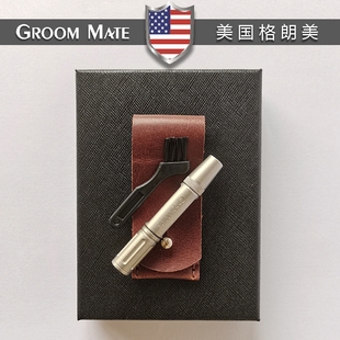 GroomMate总代 手动安全又环保 美国格朗美不锈钢耳鼻毛修剪器