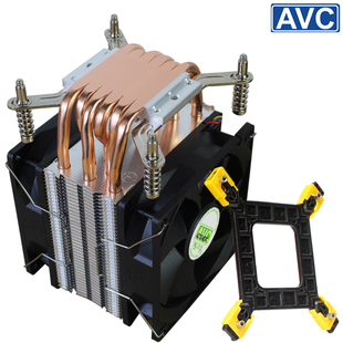 AVC X79 X58 2011CPU风扇1700 6铜管CPU散热器1366双路服务器主板