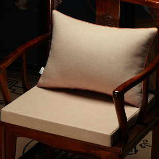 椅子乳胶坐垫椅垫红木沙发垫餐椅垫圈椅太师椅茶椅垫座垫定制 中式