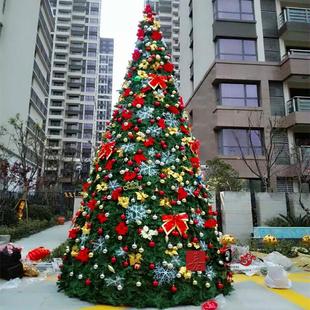 饰品 8米9米10米圣诞树套餐12米商场酒店圣诞装 5米大型圣诞树框架