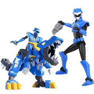 迷你特工队玩具男孩变形机器人恐龙力量特攻队x福特露西塞米全套