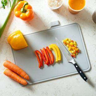 韩国菜板砧板家用抗菌防霉TPU切菜板小婴儿辅食水果案板3块套装