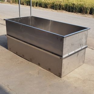 定做304不锈钢储水箱长方形储水浸泡池大型盛水容器大型设备清理