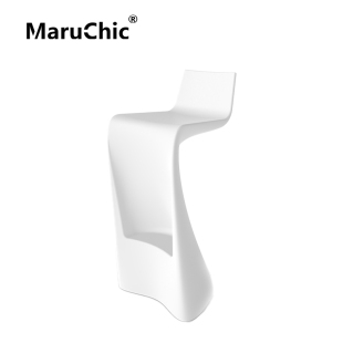 MaruChic 创意设计师家具wing 翼吧凳玻璃钢酒吧前台吧椅 stool