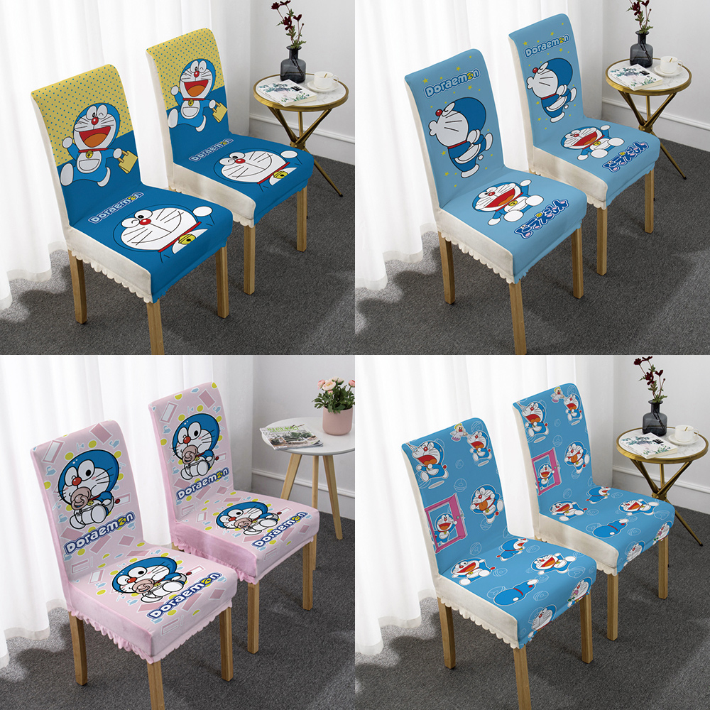 椅套ins家用餐桌椅子凳子套罩卡通动漫可爱万能新款 简约北欧日式