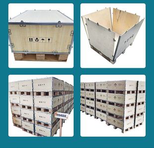 钢带箱木箱胶合板物流木箱UN危包木箱 危包木箱免熏蒸包装 新品