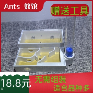 一体巢蚂蚁工坊生态蚁巢蚂蚁盒子笼子送工具包 免组装 小莫蚁馆