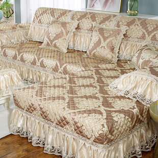 欧式 沙发垫四季 布艺沙发坐垫加厚 通用防滑沙发巾套罩全包全盖夏季