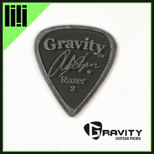 Razer签名吉他贝司手工速弹拨片 Chapman 美国进口Gravity重力Rob