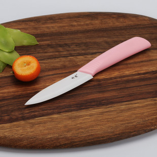 瓜果刀不生锈 4寸陶瓷刀居家厨房送刀套便携式 利瓷陶瓷水果刀日式