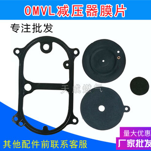 CNG汽车天然气减压器修理包OMVL减压器膜片一级二级膜片水道垫