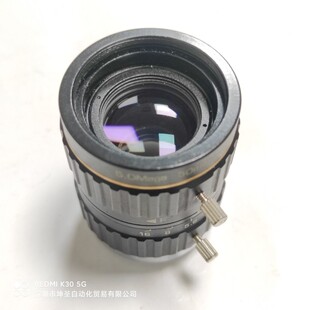 螺丝口C口25.5mm可充新 2.6 500万像素工业相机镜头50mm
