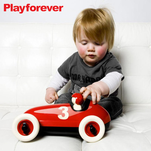 创意新年礼物儿童 英国playforever高档玩具汽车惯性赛车模型摆件