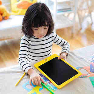 .小黄鸭儿童彩色液晶画板手写板涂鸦手绘板电子小黑板写字板