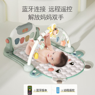 1岁玩具 婴儿脚踏钢琴婴儿健身架新生幼儿女宝宝着玩踩3一6个月0