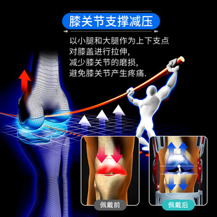 定制进口膝盖关节支具行走助力器腿部半月板韧带支撑支架助行防摔