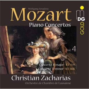 克里斯蒂安34015292 莫扎特钢琴协奏曲四辑CD碟片唱片 中图音像