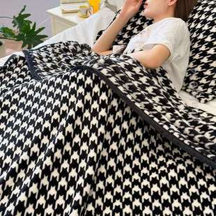 毯空调 毯子风ins通用加厚办公室毛毯珊瑚毯午睡绒盖毯小沙发四季