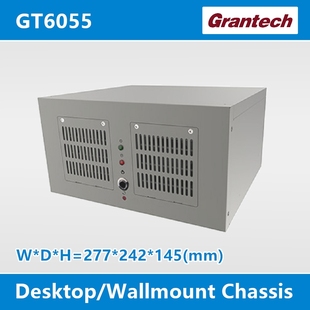 9700 GT6055GB ATX 艾讯宏达GRANTECH壁挂GT6055WB 工控机箱