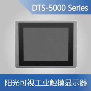工业平板显示器 5000宽温操作 阳光可视10 19寸正屏DTS