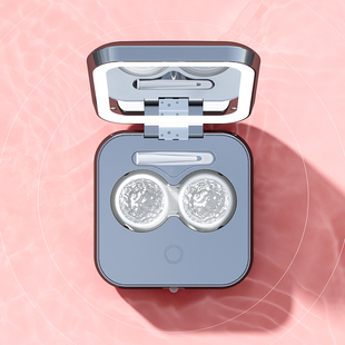 清洗器全自动超声波眼形角膜塑形洗眼器电动美瞳清洁机盒
